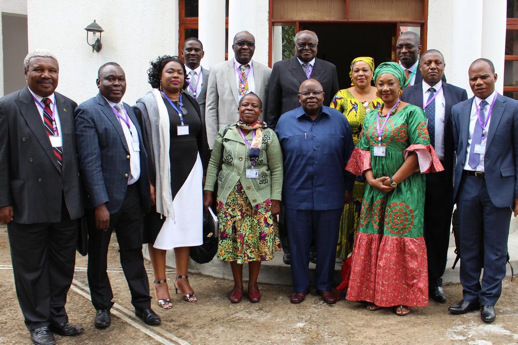 The team of facilitators at the 5th round of the inter-Burundi dialogue in Arusha, Tanzania, Octobre 2018