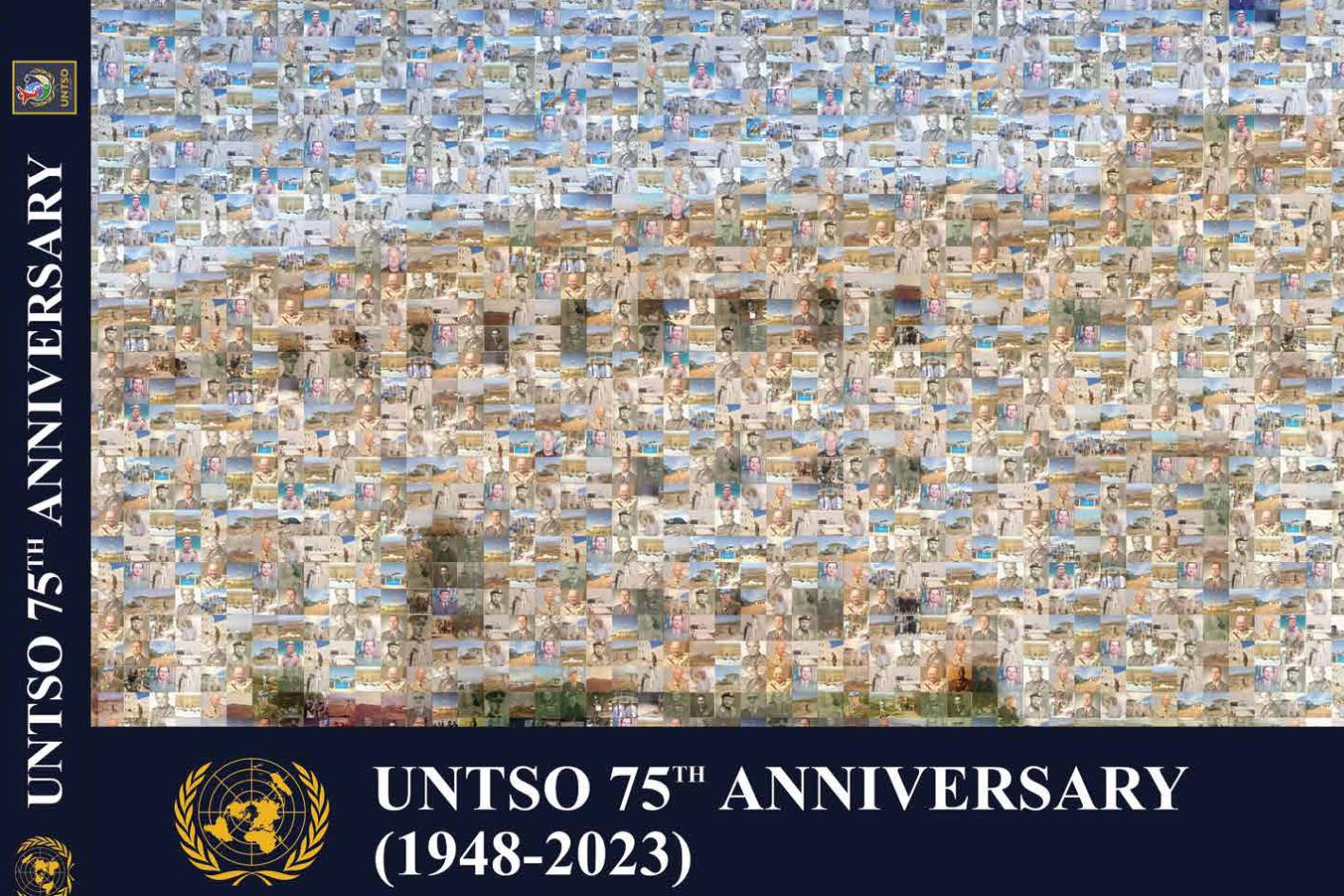 Cover of UNTSO 75th Anniversary Commemorative Book
