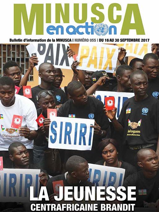 Couverture du bulletin d'information.