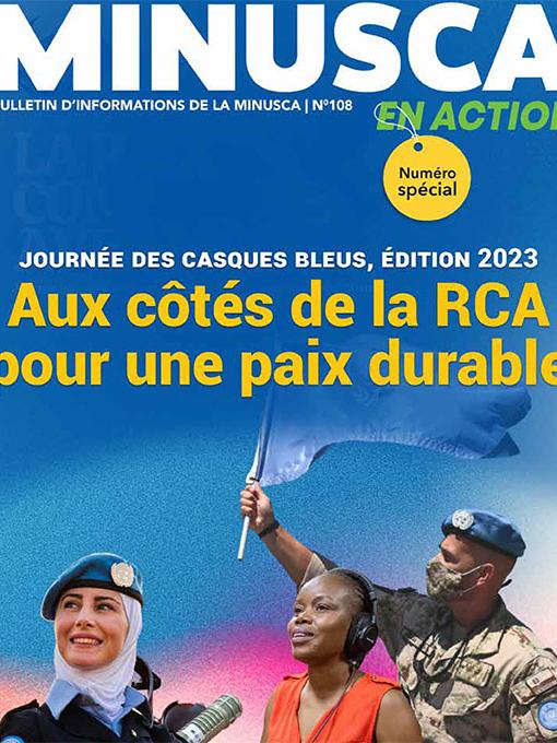 Couverture du bulletin d'information.