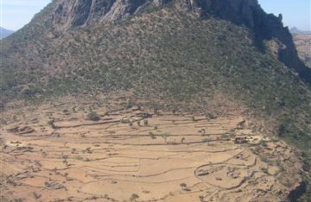 Ethiopian Landscape between Axum and Adigrat